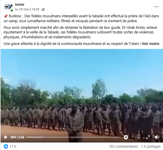 Affaire Imam Kindo