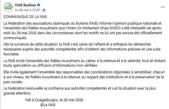 Affaire Imam Kindo