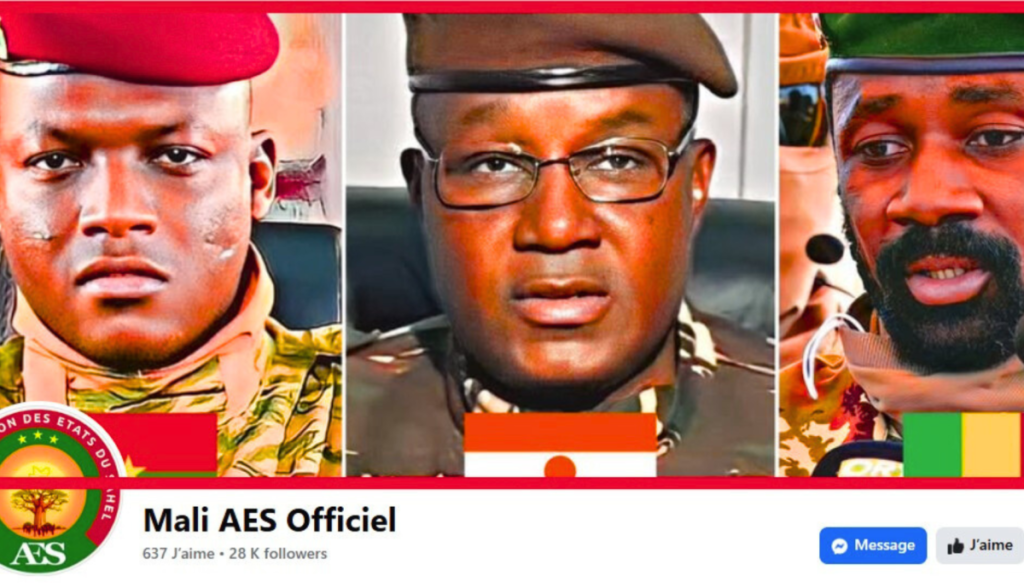 Les trois présidents du Burkina Faso, Mali et Niger